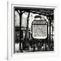 Paris Focus - Metro Abbesses-Philippe Hugonnard-Framed Photographic Print