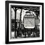 Paris Focus - Metro Abbesses-Philippe Hugonnard-Framed Photographic Print