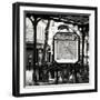 Paris Focus - Metro Abbesses-Philippe Hugonnard-Framed Photographic Print