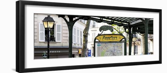 Paris Focus - Metro Abbesses-Philippe Hugonnard-Framed Photographic Print