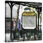 Paris Focus - Metro Abbesses-Philippe Hugonnard-Stretched Canvas