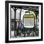 Paris Focus - Metro Abbesses-Philippe Hugonnard-Framed Photographic Print