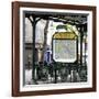 Paris Focus - Metro Abbesses-Philippe Hugonnard-Framed Photographic Print