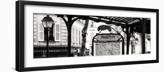 Paris Focus - Metro Abbesses-Philippe Hugonnard-Framed Photographic Print