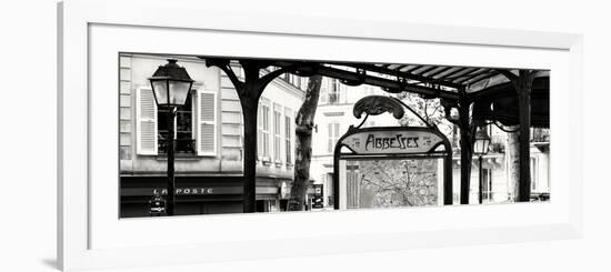 Paris Focus - Metro Abbesses-Philippe Hugonnard-Framed Photographic Print