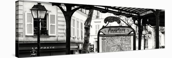 Paris Focus - Metro Abbesses-Philippe Hugonnard-Stretched Canvas