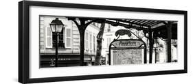 Paris Focus - Metro Abbesses-Philippe Hugonnard-Framed Premium Photographic Print