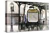 Paris Focus - Metro Abbesses-Philippe Hugonnard-Stretched Canvas