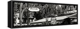 Paris Focus - Metropolitain Saint Michel-Philippe Hugonnard-Framed Stretched Canvas