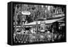 Paris Focus - Metropolitain Saint Michel-Philippe Hugonnard-Framed Stretched Canvas