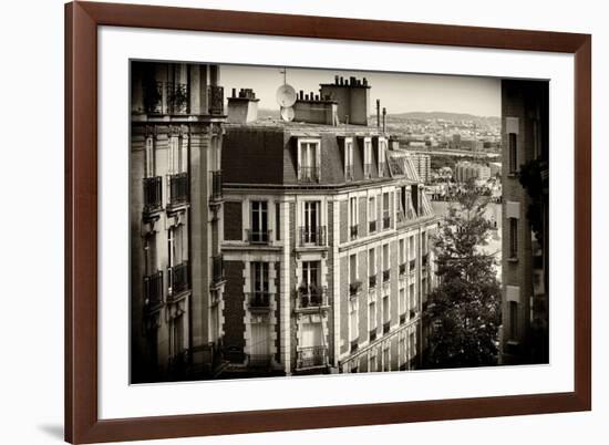 Paris Focus - Montmartre Architecture-Philippe Hugonnard-Framed Photographic Print