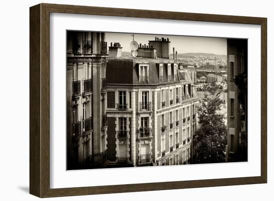 Paris Focus - Montmartre Architecture-Philippe Hugonnard-Framed Photographic Print