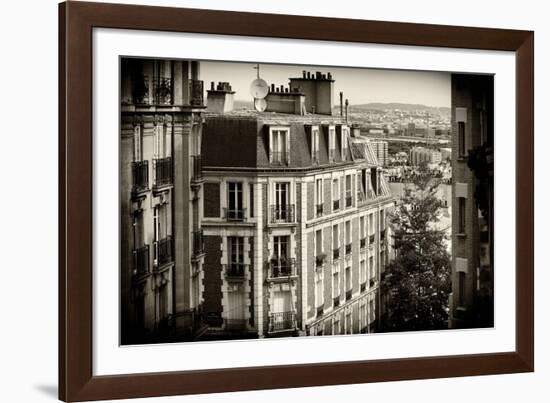 Paris Focus - Montmartre Architecture-Philippe Hugonnard-Framed Photographic Print