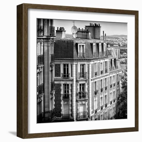 Paris Focus - Montmartre Architecture-Philippe Hugonnard-Framed Photographic Print