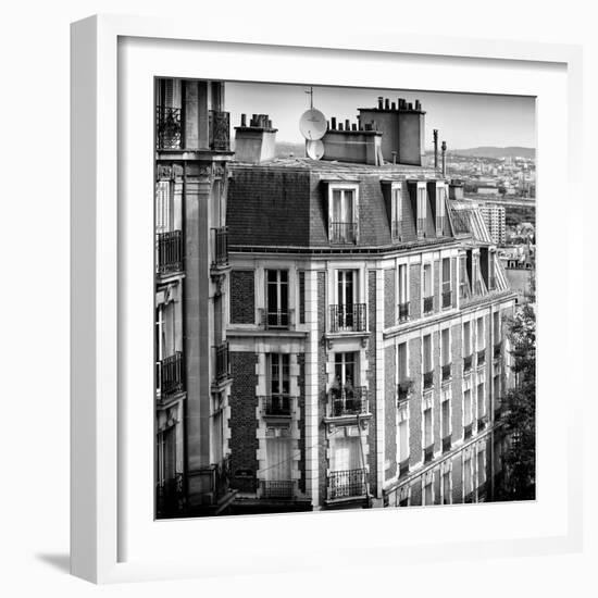 Paris Focus - Montmartre Architecture-Philippe Hugonnard-Framed Photographic Print