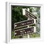 Paris Focus - Montmartre Directional Signs-Philippe Hugonnard-Framed Photographic Print