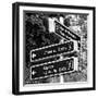 Paris Focus - Montmartre Directional Signs-Philippe Hugonnard-Framed Photographic Print