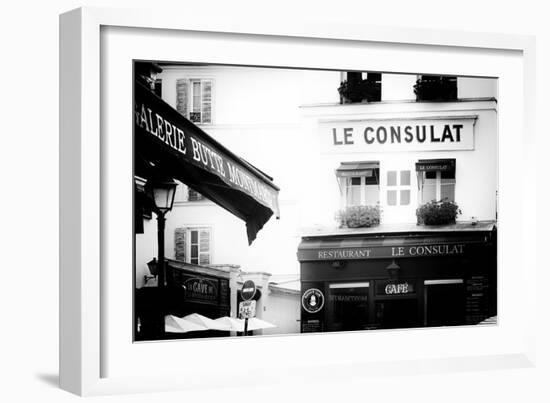 Paris Focus - Montmartre Restaurant-Philippe Hugonnard-Framed Photographic Print