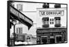 Paris Focus - Montmartre Restaurant-Philippe Hugonnard-Framed Stretched Canvas