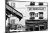 Paris Focus - Montmartre Restaurant-Philippe Hugonnard-Mounted Photographic Print