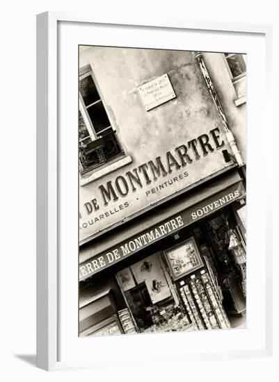 Paris Focus - Montmartre Souvenirs-Philippe Hugonnard-Framed Photographic Print