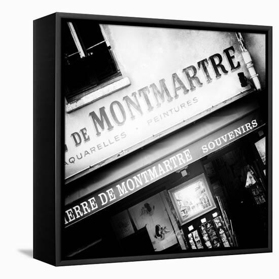 Paris Focus - Montmartre Souvenirs-Philippe Hugonnard-Framed Stretched Canvas