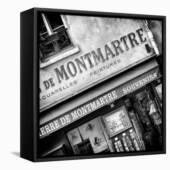 Paris Focus - Montmartre Souvenirs-Philippe Hugonnard-Framed Stretched Canvas