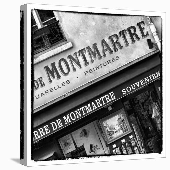 Paris Focus - Montmartre Souvenirs-Philippe Hugonnard-Stretched Canvas