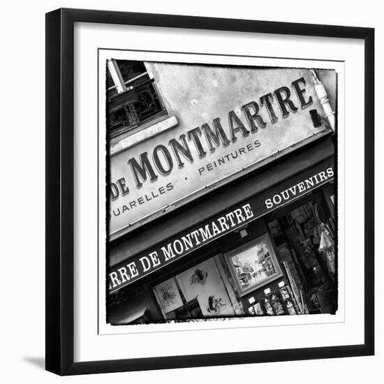 Paris Focus - Montmartre Souvenirs-Philippe Hugonnard-Framed Photographic Print