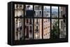 Paris Focus - Montmartre Window View-Philippe Hugonnard-Framed Stretched Canvas