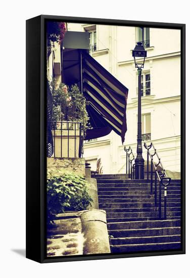 Paris Focus - Montmartre-Philippe Hugonnard-Framed Stretched Canvas