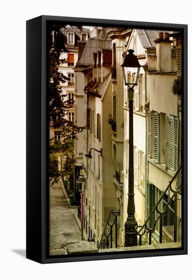 Paris Focus - Montmartre-Philippe Hugonnard-Framed Stretched Canvas