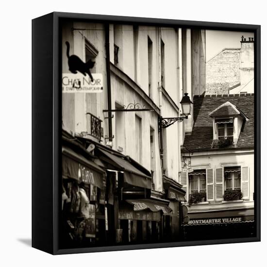 Paris Focus - Montmartre-Philippe Hugonnard-Framed Stretched Canvas