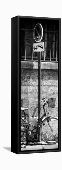 Paris Focus - No Parking-Philippe Hugonnard-Framed Stretched Canvas