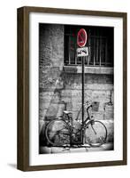 Paris Focus - No Parking-Philippe Hugonnard-Framed Photographic Print