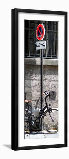 Paris Focus - No Parking-Philippe Hugonnard-Framed Photographic Print