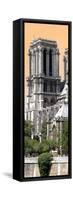 Paris Focus - Notre Dame Cathedral-Philippe Hugonnard-Framed Stretched Canvas