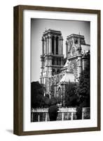 Paris Focus - Notre Dame Cathedral-Philippe Hugonnard-Framed Photographic Print