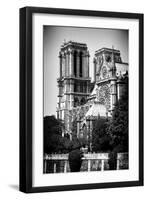 Paris Focus - Notre Dame Cathedral-Philippe Hugonnard-Framed Photographic Print