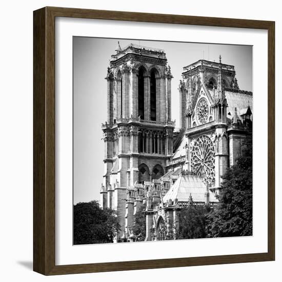 Paris Focus - Notre Dame Cathedral-Philippe Hugonnard-Framed Photographic Print