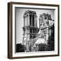 Paris Focus - Notre Dame Cathedral-Philippe Hugonnard-Framed Photographic Print