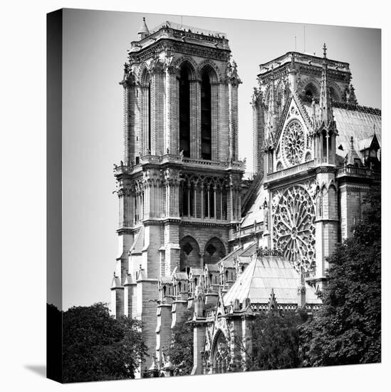 Paris Focus - Notre Dame Cathedral-Philippe Hugonnard-Stretched Canvas