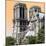 Paris Focus - Notre Dame Cathedral-Philippe Hugonnard-Mounted Photographic Print