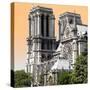 Paris Focus - Notre Dame Cathedral-Philippe Hugonnard-Stretched Canvas