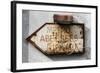 Paris Focus - Old Subway Directional Sign-Philippe Hugonnard-Framed Photographic Print