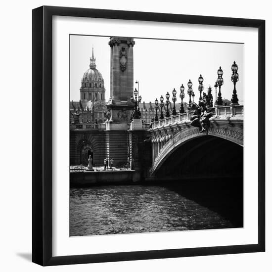 Paris Focus - Paris City Bridge-Philippe Hugonnard-Framed Photographic Print