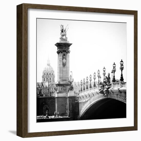 Paris Focus - Paris City Bridge-Philippe Hugonnard-Framed Photographic Print