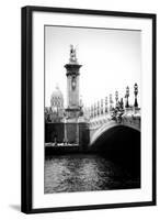 Paris Focus - Paris City Bridge-Philippe Hugonnard-Framed Photographic Print