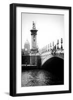 Paris Focus - Paris City Bridge-Philippe Hugonnard-Framed Premium Photographic Print