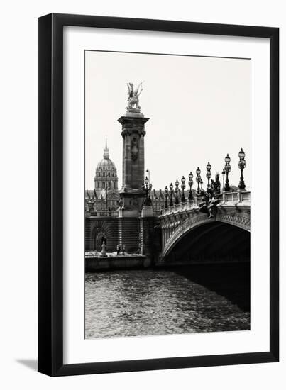 Paris Focus - Paris City Bridge-Philippe Hugonnard-Framed Photographic Print